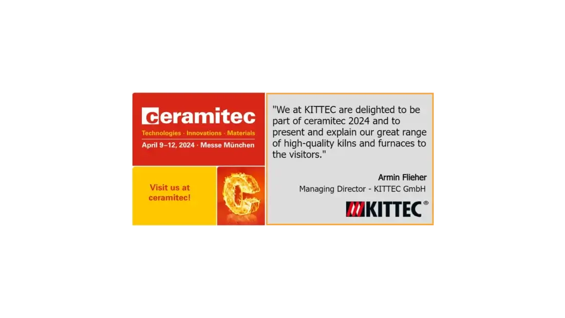 KITTEC is exhibitor at the ceramitec 2024